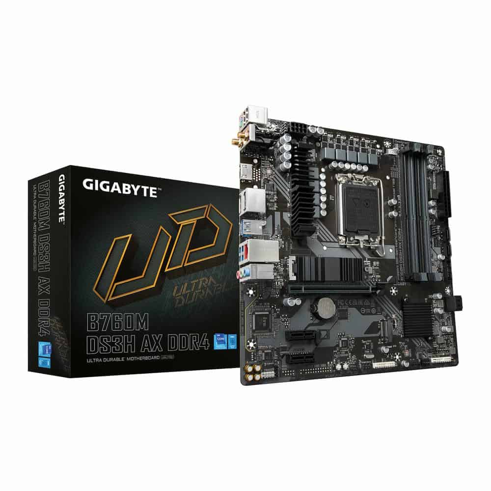 (image for) Gigabyte B760M DS3H AX DDR4 M-ATX Motherboard - Click Image to Close